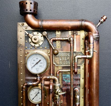 steampunk wall hanging